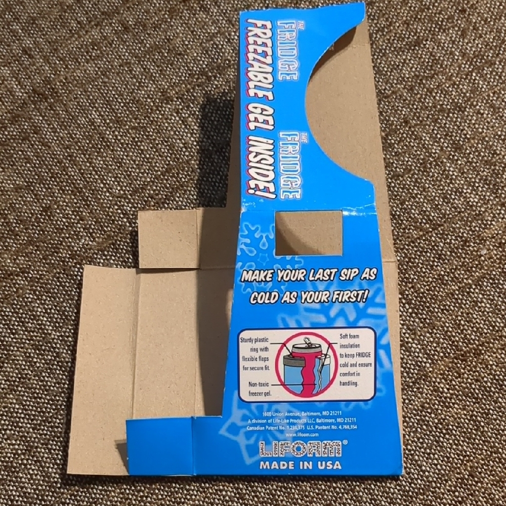 Lifoam The Fridge Freezable Gel Drink Cooler Packaging